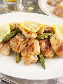 鶏肉とアスパラガスのレモン炒め-レシピのメイン写真
