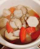 里芋★金時にんじん★しいたけの煮物