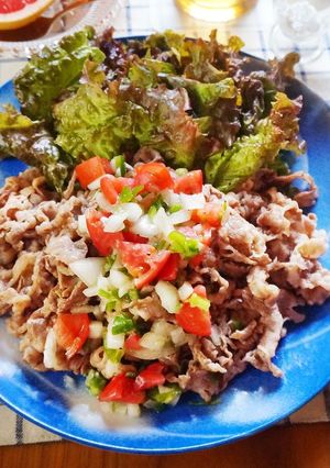 牛肉のサルサ風ソースかけ-レシピのメイン写真