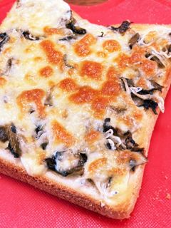 高菜しらすトースト-レシピのメイン写真
