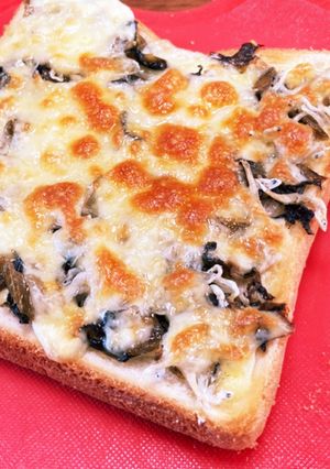 高菜しらすトースト-レシピのメイン写真
