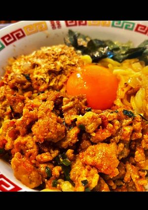 おうちで!台湾まぜそば(1人暮らし用)-レシピのメイン写真