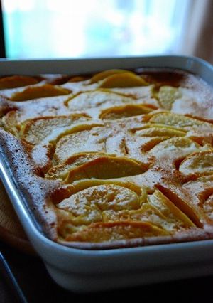 混ぜてやくだけ、失敗なしのりんごケーキ-レシピのメイン写真