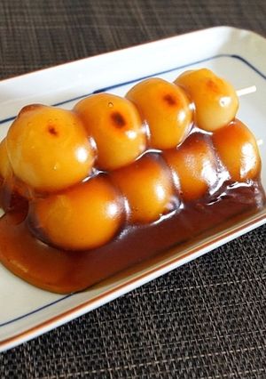 フライパンで超簡単♪こんがりみたらし団子-レシピのメイン写真