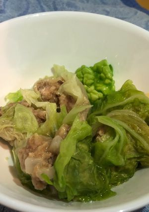 「まるごとサラダ」ハクサイのシューマイ-レシピのメイン写真
