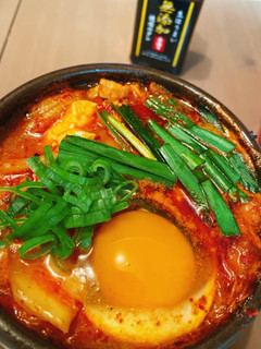 焼肉たれで作る 旨辛い!熱々スンドゥブ-レシピのメイン写真