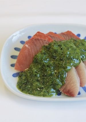 葉にんにくのぬた-レシピのメイン写真