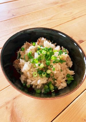 ベビー帆立と生姜の炊き込みご飯-レシピのメイン写真
