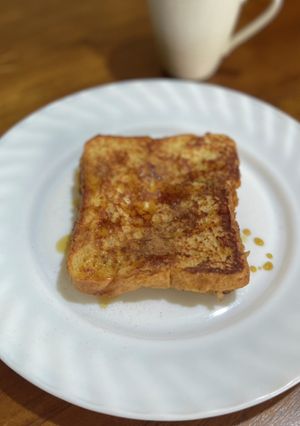 薄切り食パンでフレンチトースト♪-レシピのメイン写真