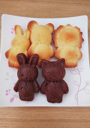 簡単マドレーヌ-レシピのメイン写真