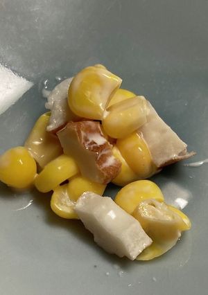 [防災非常食]ちくわコーンマヨ-レシピのメイン写真