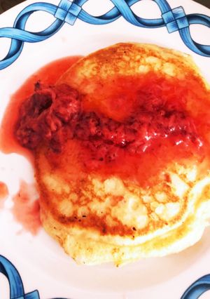 イチゴパンケーキ-レシピのメイン写真