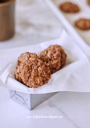 ブラウンシュガーとナッツクッキー-レシピのメイン写真