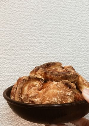 ホットケーキミックスでの黒蜜きな粉お菓子-レシピのメイン写真