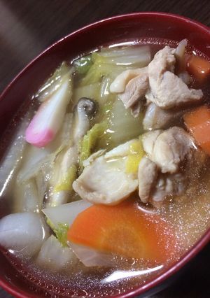 具沢山のお雑煮-レシピのメイン写真