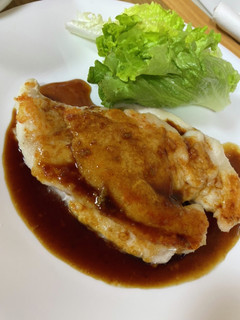 鶏胸肉の皮パリパリステーキ♪-レシピのメイン写真