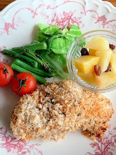 衣サクサク!鶏肉のマスタードパン粉焼き-レシピのメイン写真
