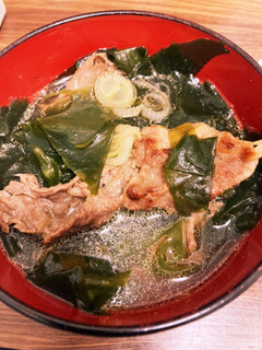韓国風わかめスープ-レシピのメイン写真
