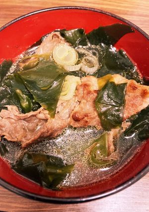 韓国風わかめスープ-レシピのメイン写真