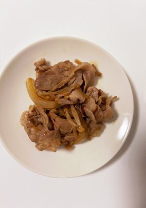 簡単豚肉の生姜焼き-レシピのメイン写真