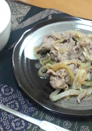 プルコギ風牛肉炒め-レシピのメイン写真