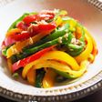 レンジでカラーピーマンのツナサラダ