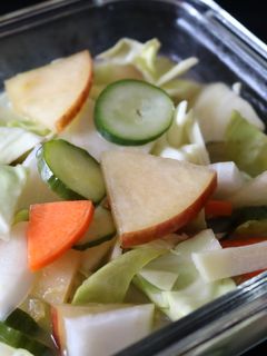 【野菜】乳酸菌たっぷり水キムチ-レシピのメイン写真