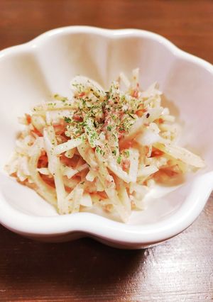 ヤーコン&タマネギのコンビーフサラダ-レシピのメイン写真