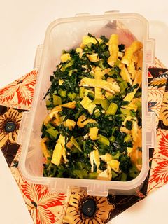 ごま油香る♪大根の葉っぱ炒め-レシピのメイン写真