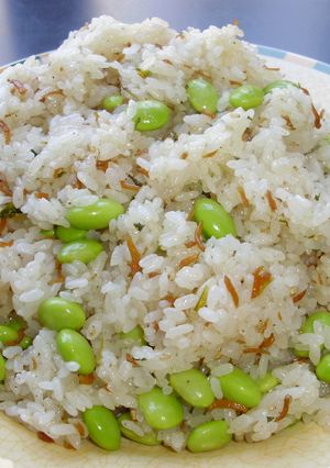 ☆ちりめん山椒と枝豆のおこわ☆-レシピのメイン写真