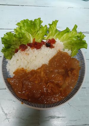 バターチキン茄子スパイスカレー-レシピのメイン写真