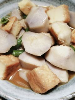 里芋と厚揚げの煮物-レシピのメイン写真