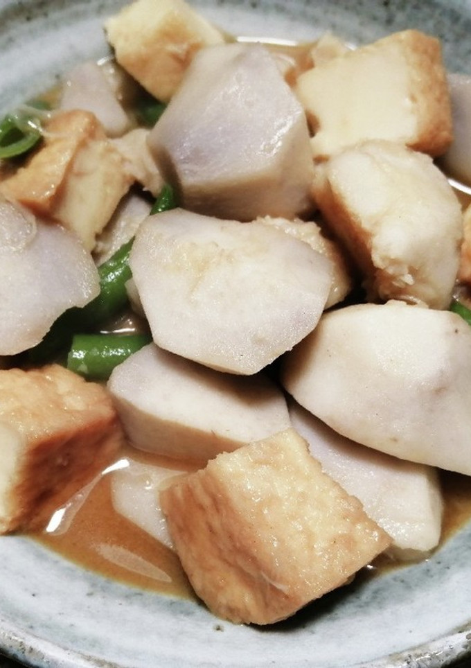 里芋と厚揚げの煮物-レシピのメイン写真
