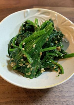 ほうれん草のごま和え-レシピのメイン写真