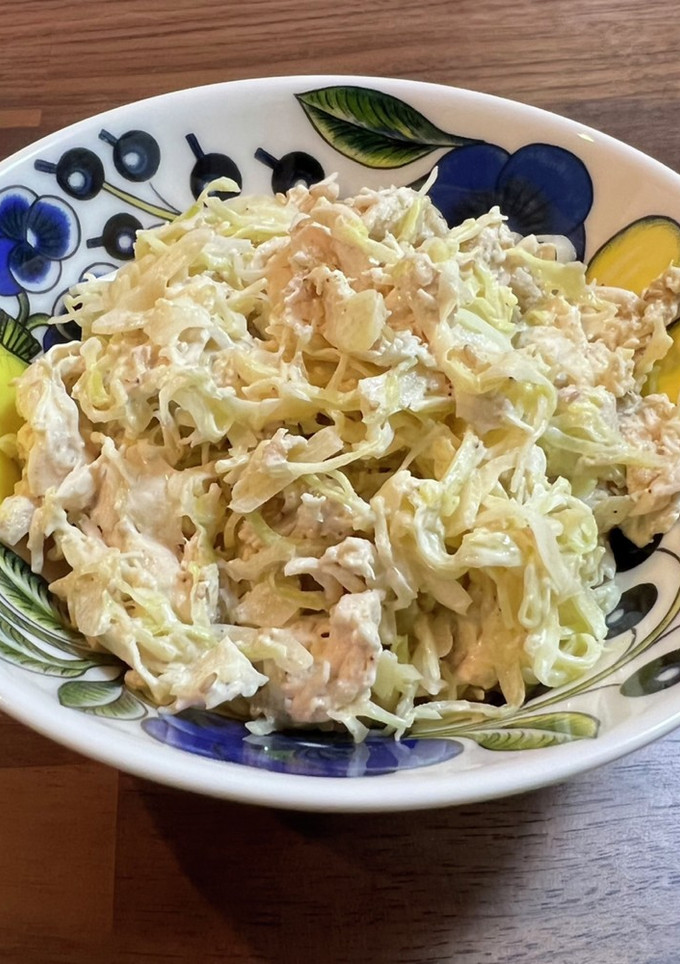 キャベツとささみのごまサラダ-レシピのメイン写真