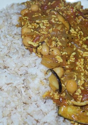 大豆肉とひよこ豆のキーマカレー-レシピのメイン写真