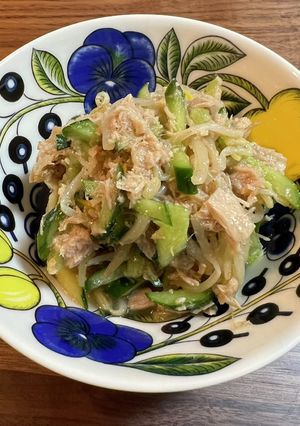 きゅうりともやしのツナサラダ-レシピのメイン写真