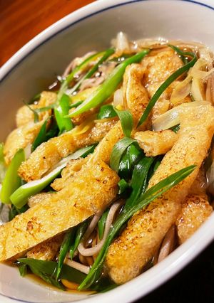 きざみきつね蕎麦-レシピのメイン写真