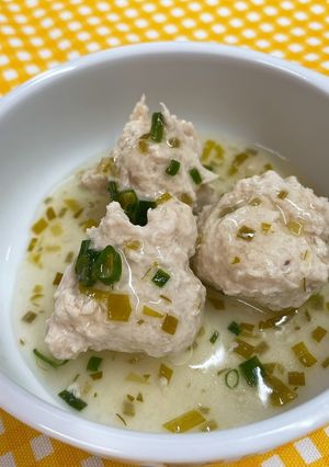 離乳食☆鶏団子の煮物-レシピのメイン写真
