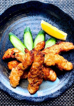 ニンニク醤油漬けの鶏ささ身唐揚げ-レシピのメイン写真