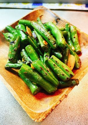 インゲン炒め-レシピのメイン写真