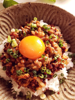 豚そぼろキムチ納豆丼-レシピのメイン写真