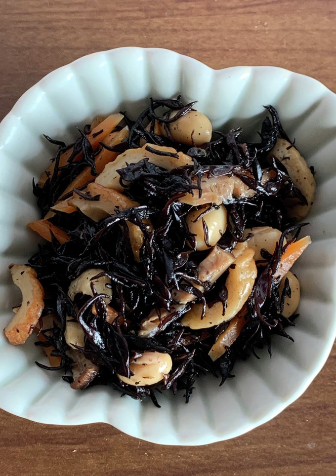 生ひじきの煮物-レシピのメイン写真