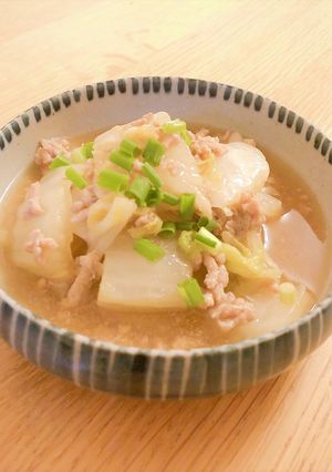 とろとろ白菜と豚ひき肉のレンジ蒸し-レシピのメイン写真