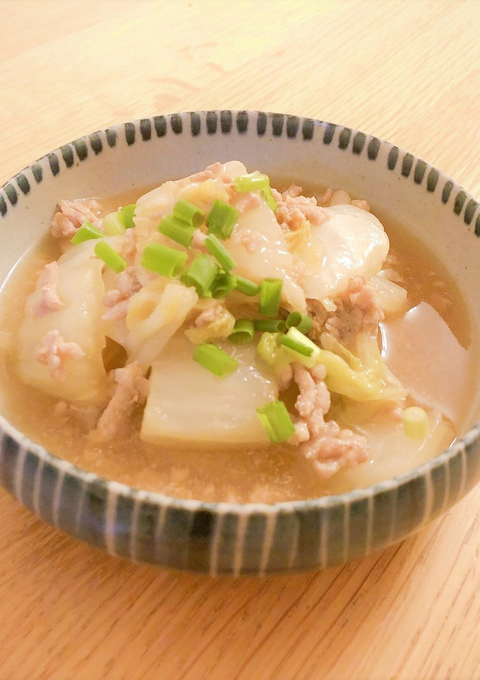 とろとろ白菜と豚ひき肉のレンジ蒸し-レシピのメイン写真