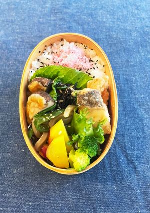 私のお弁当④たらの唐揚げ☆-レシピのメイン写真