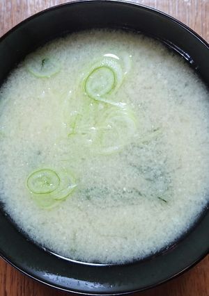卵黄の味噌漬けのお味噌で即席お味噌汁-レシピのメイン写真