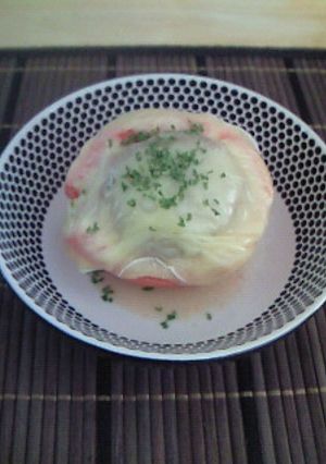 丸ごとトマトのミートローフ-レシピのメイン写真