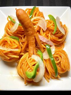 巻き巻きナポリタン-レシピのメイン写真
