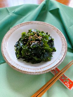 簡単・節約!わかめの旨塩炒め-レシピのメイン写真